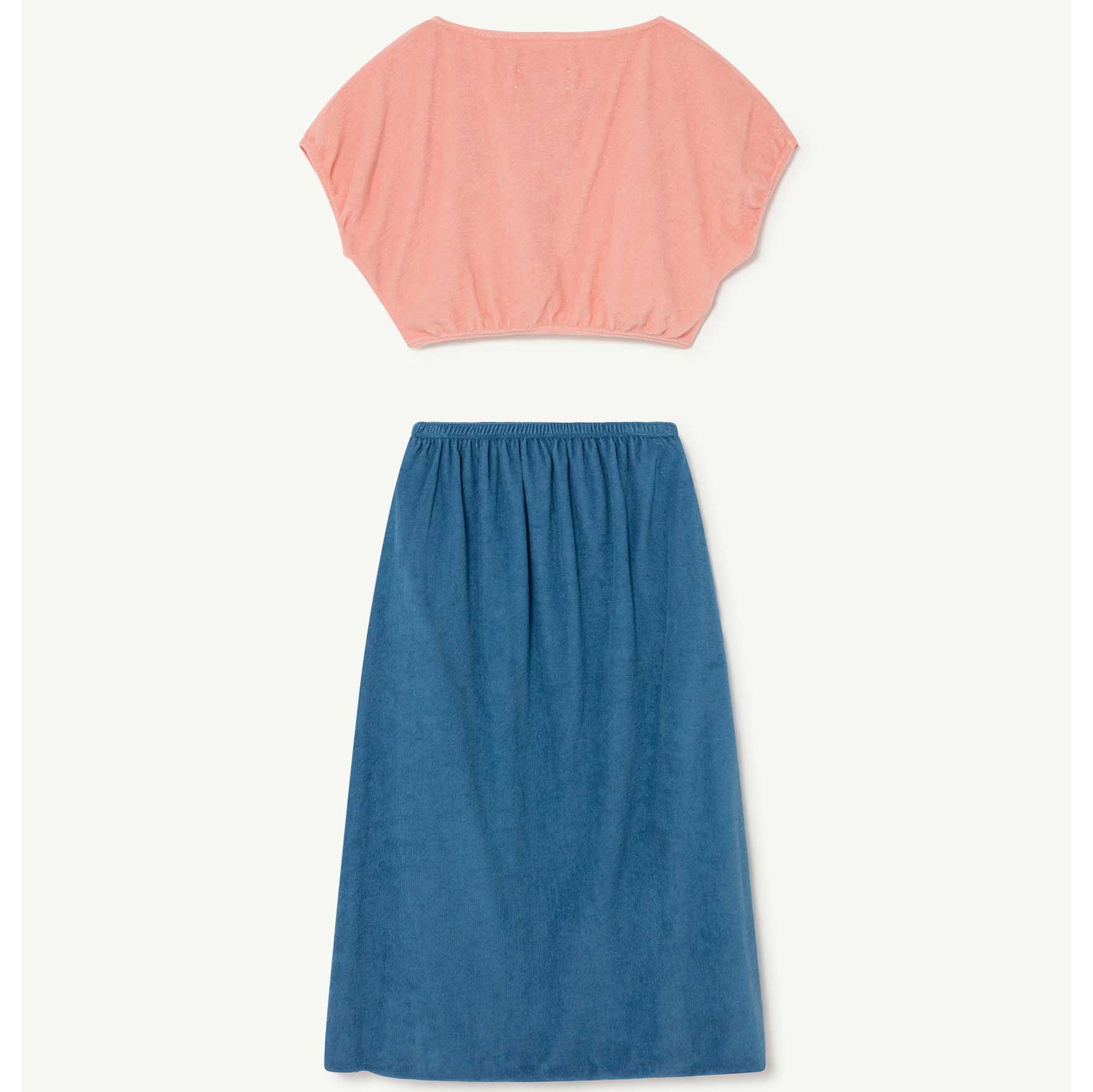 The Animals Observatory HORSEFLY KIDS DRESS Pink Logo