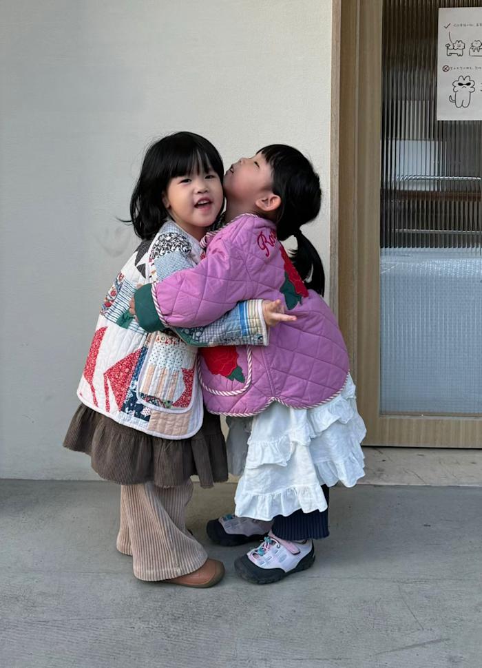 PRE-ORDER Penny mini jacket quilted cyclamen