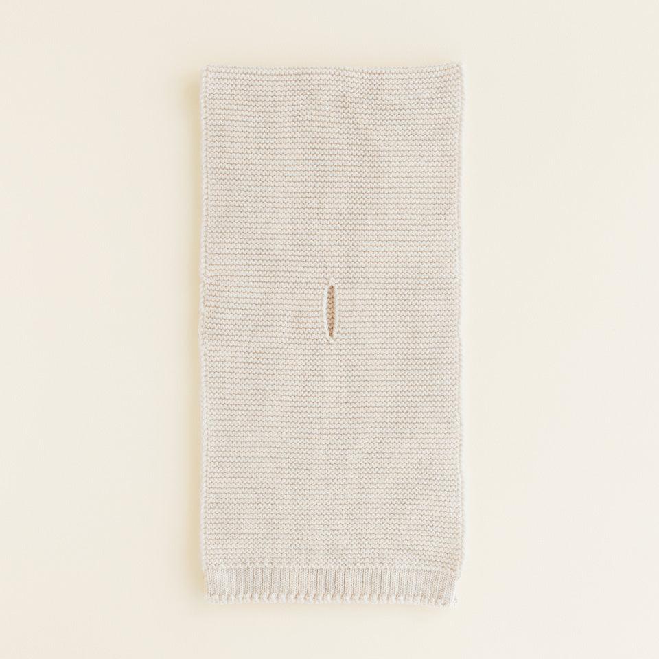 Sjaal ivo cream hvid voorzijde 2.