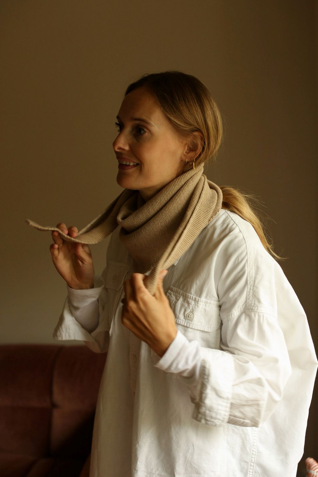 Sjaal josephina sand kids & dames