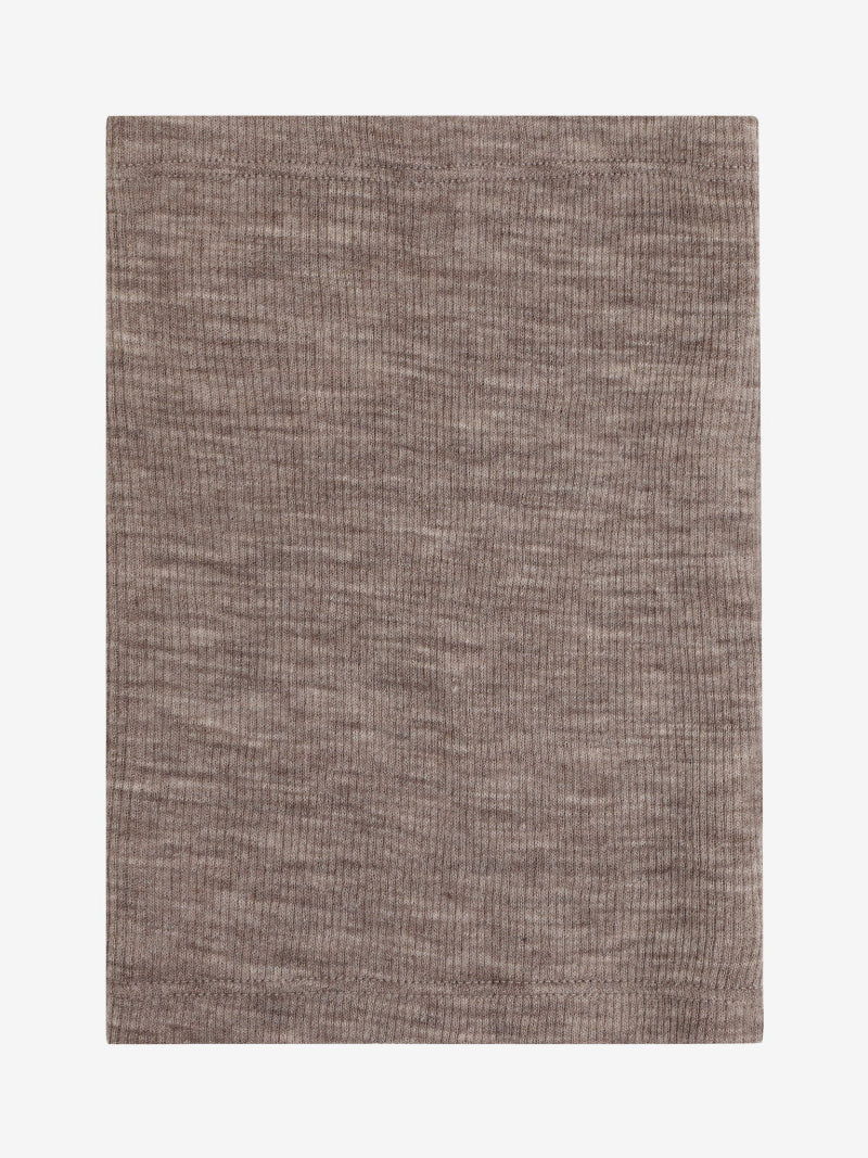 Sjaal wol walnut