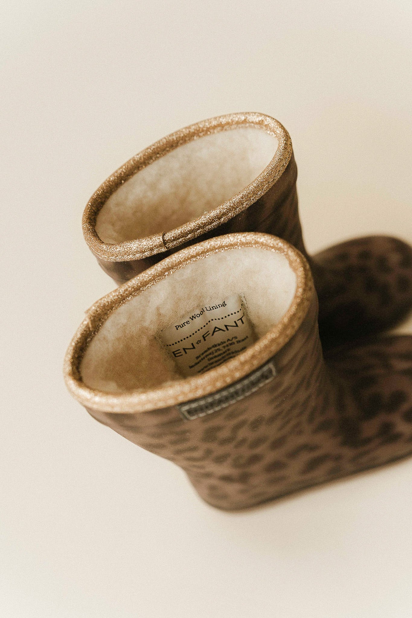 Thermoboots limited edition leopard enfant