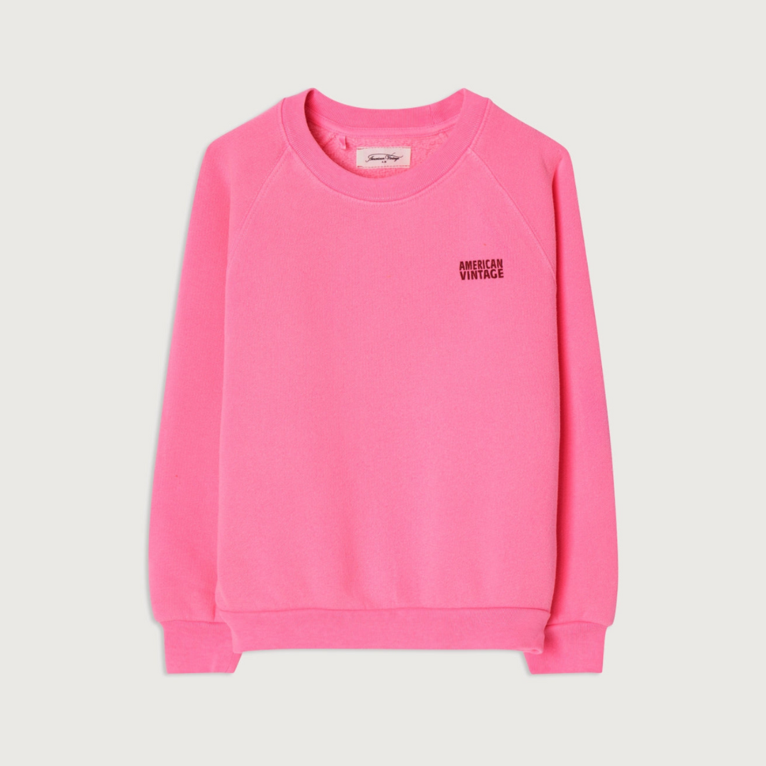 Trui rose fluo American Vintage