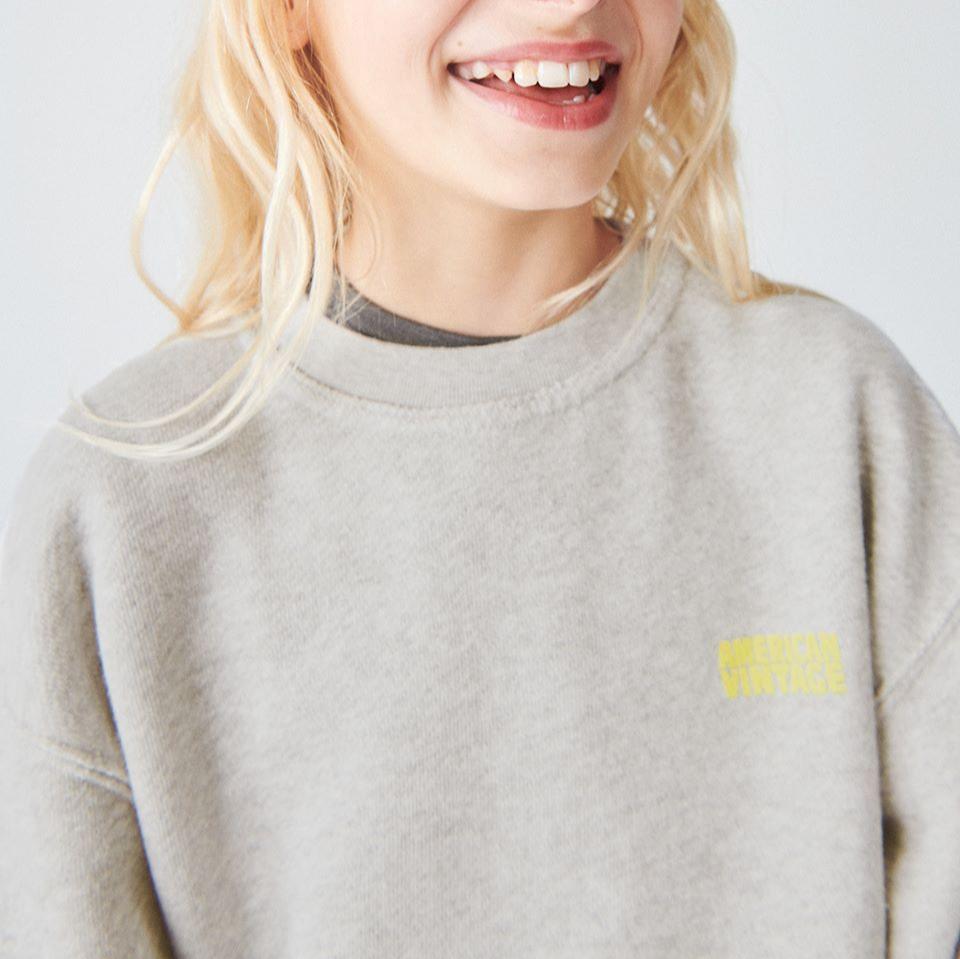 Trui polaire chine American vintage kids close up 2.