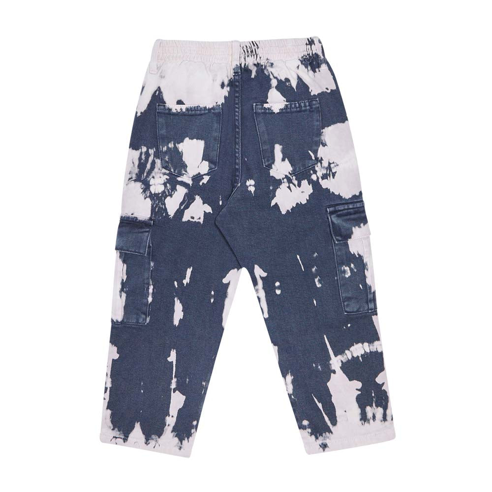 The New Society VINCENT PANT TIE DYE NAVY