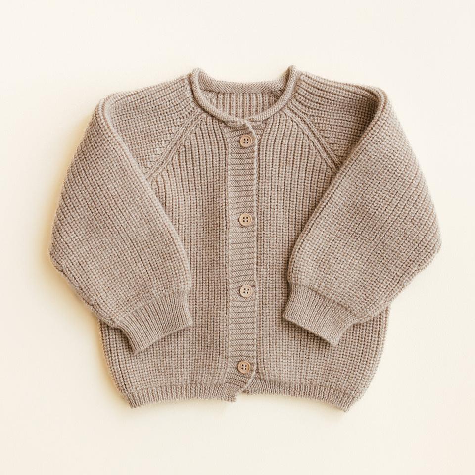 Vest baby sand hvid.