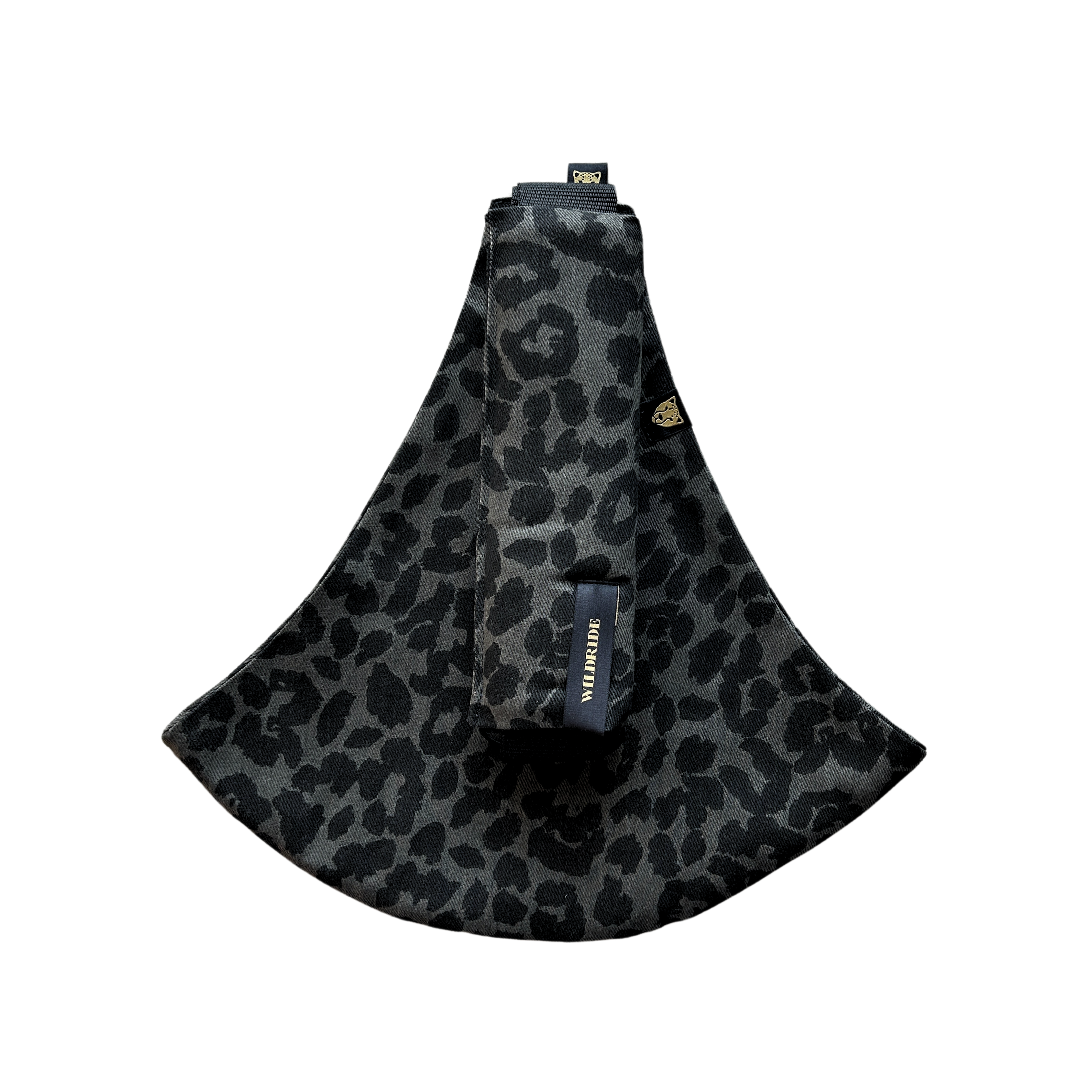 Kinder draagzak grey leopard