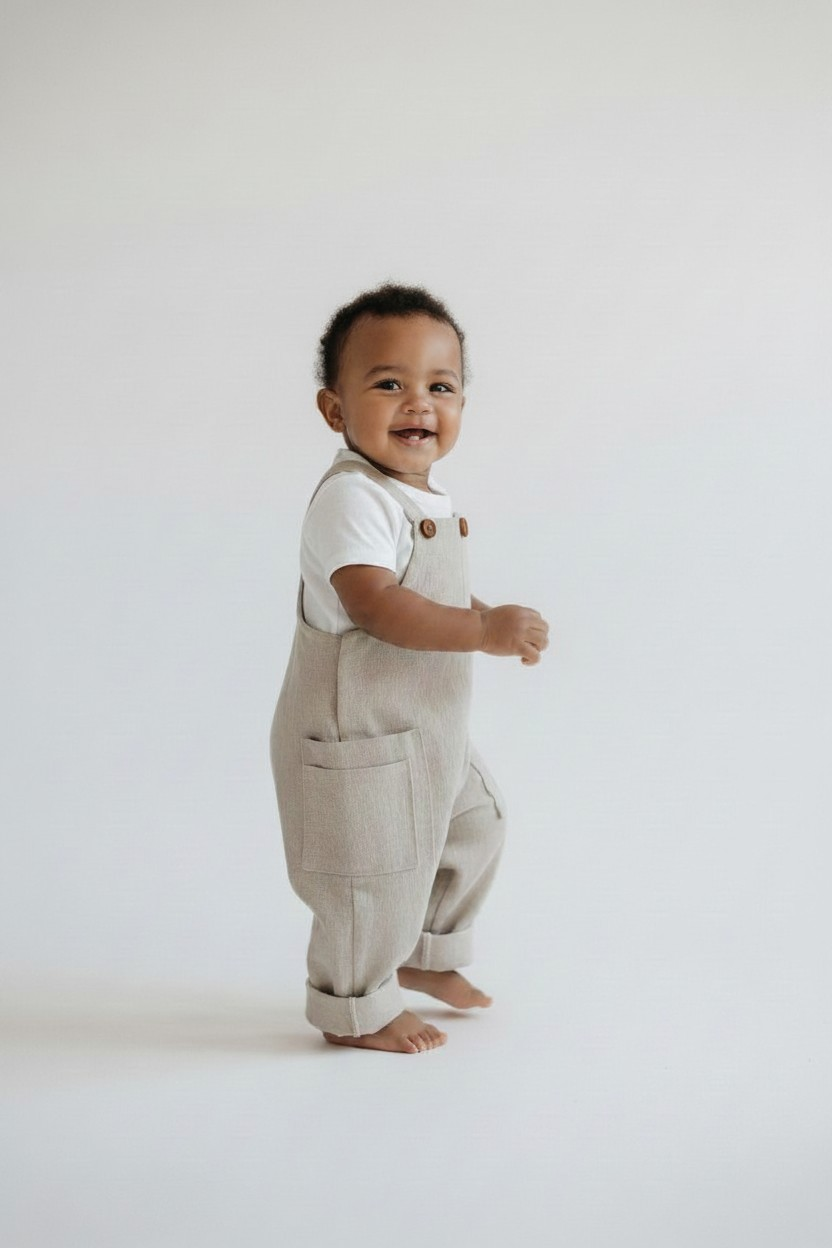 Linnen jumpsuit