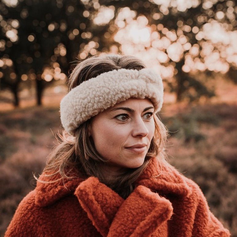 Adult haarband beige - Charly's