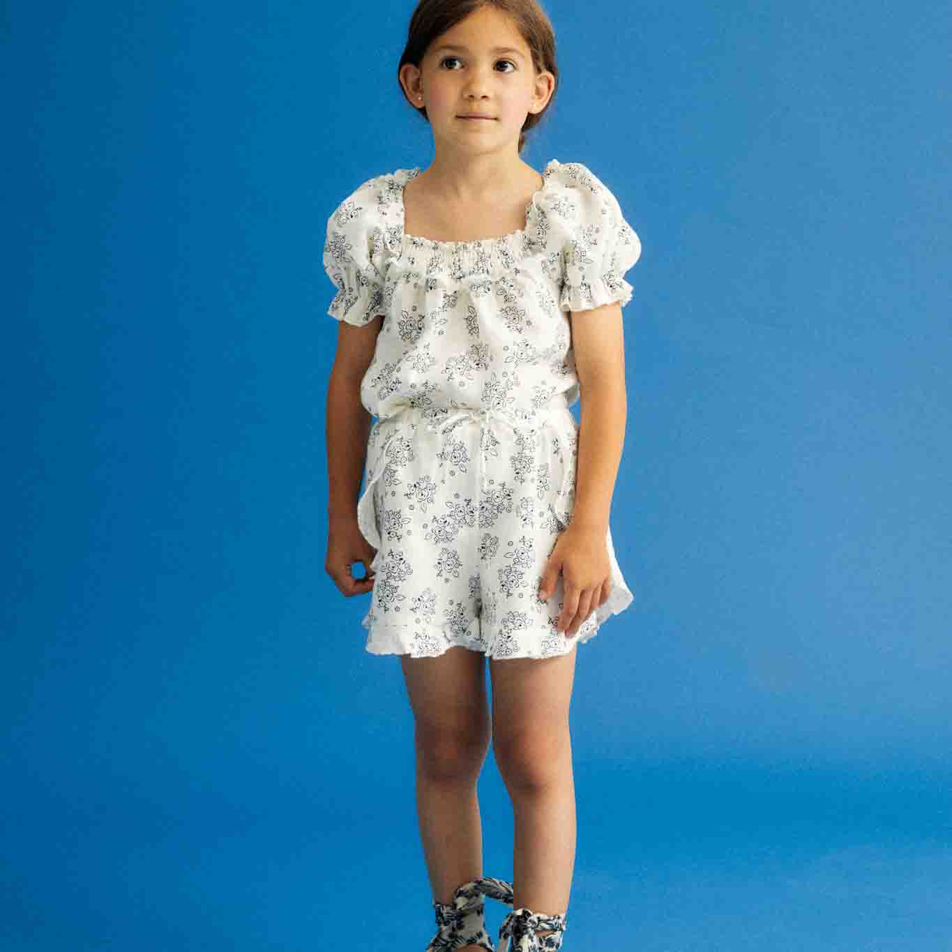 ATENEA BLOUSE ROSES PRINT - Charly's