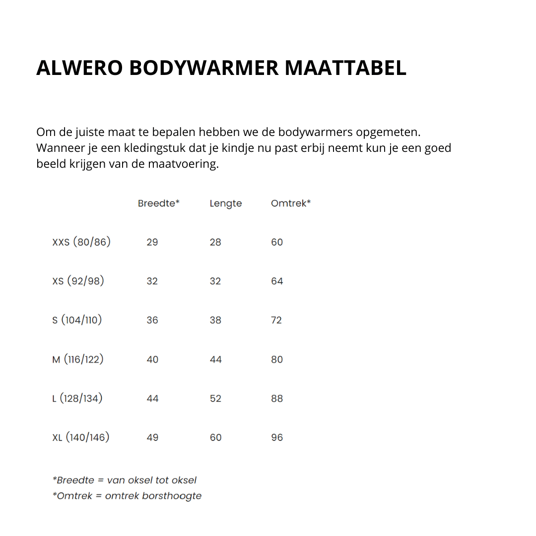 Bodywarmer junior blauw - Charly's