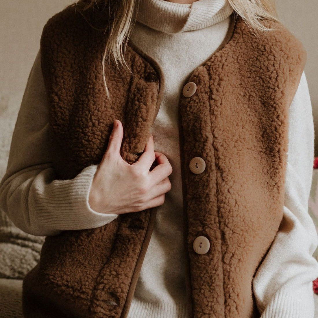 Bodywarmer po limited edition brown adult - Charly's