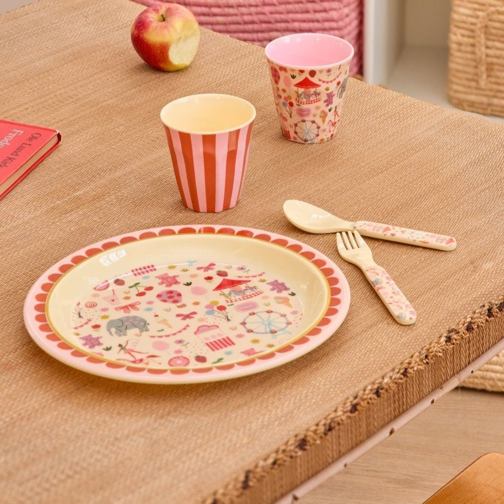 Bord circus roze - Charly's
