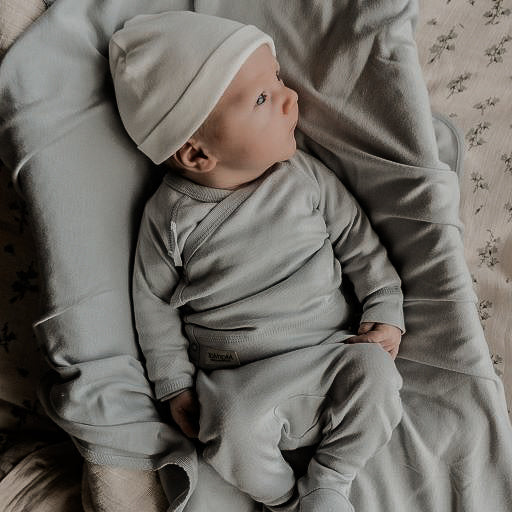 Legging voor baby's (newborn) in lichtblauw van Mar Mar Copenhagen.