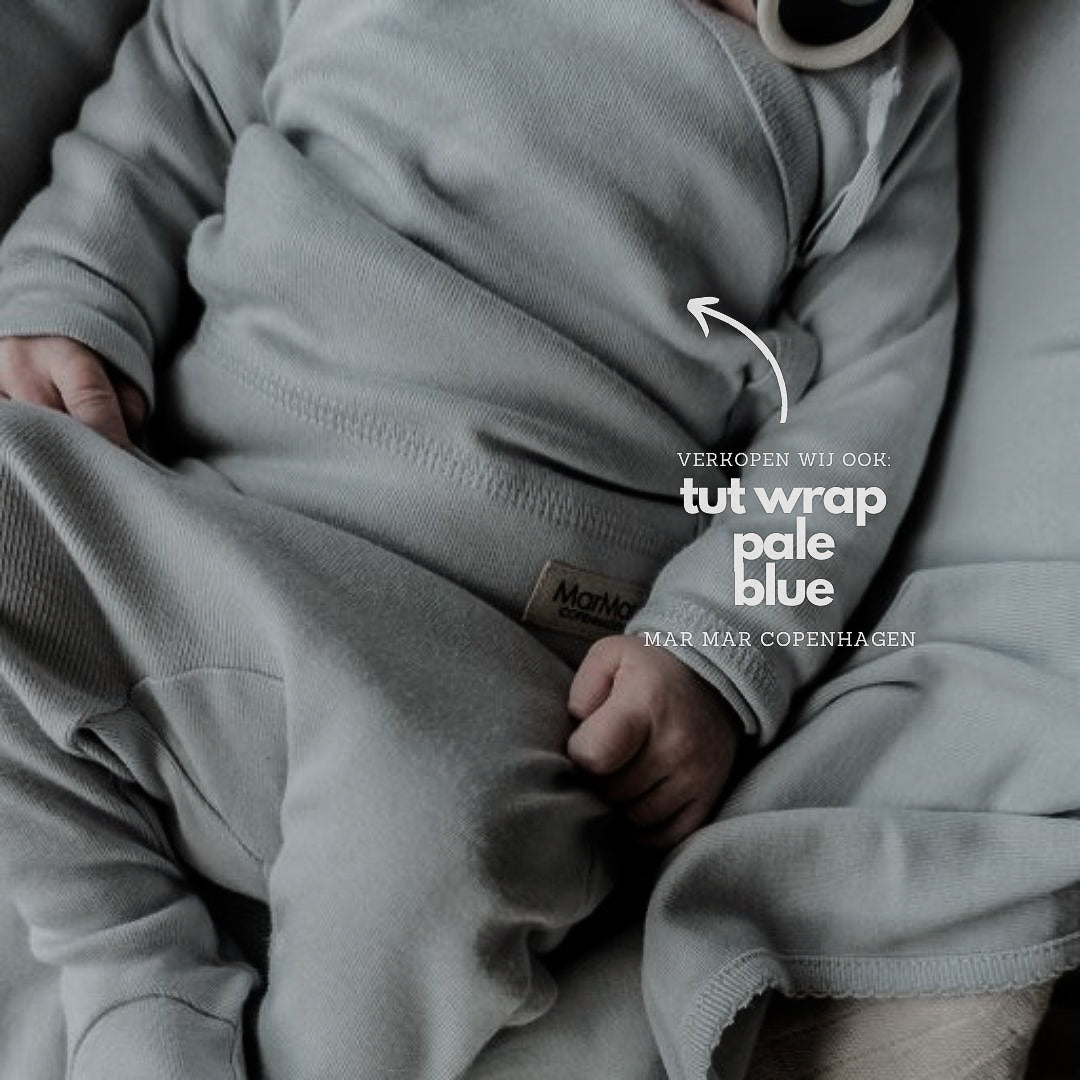 Legging voor baby's (newborn) in lichtblauw van Mar Mar Copenhagen.