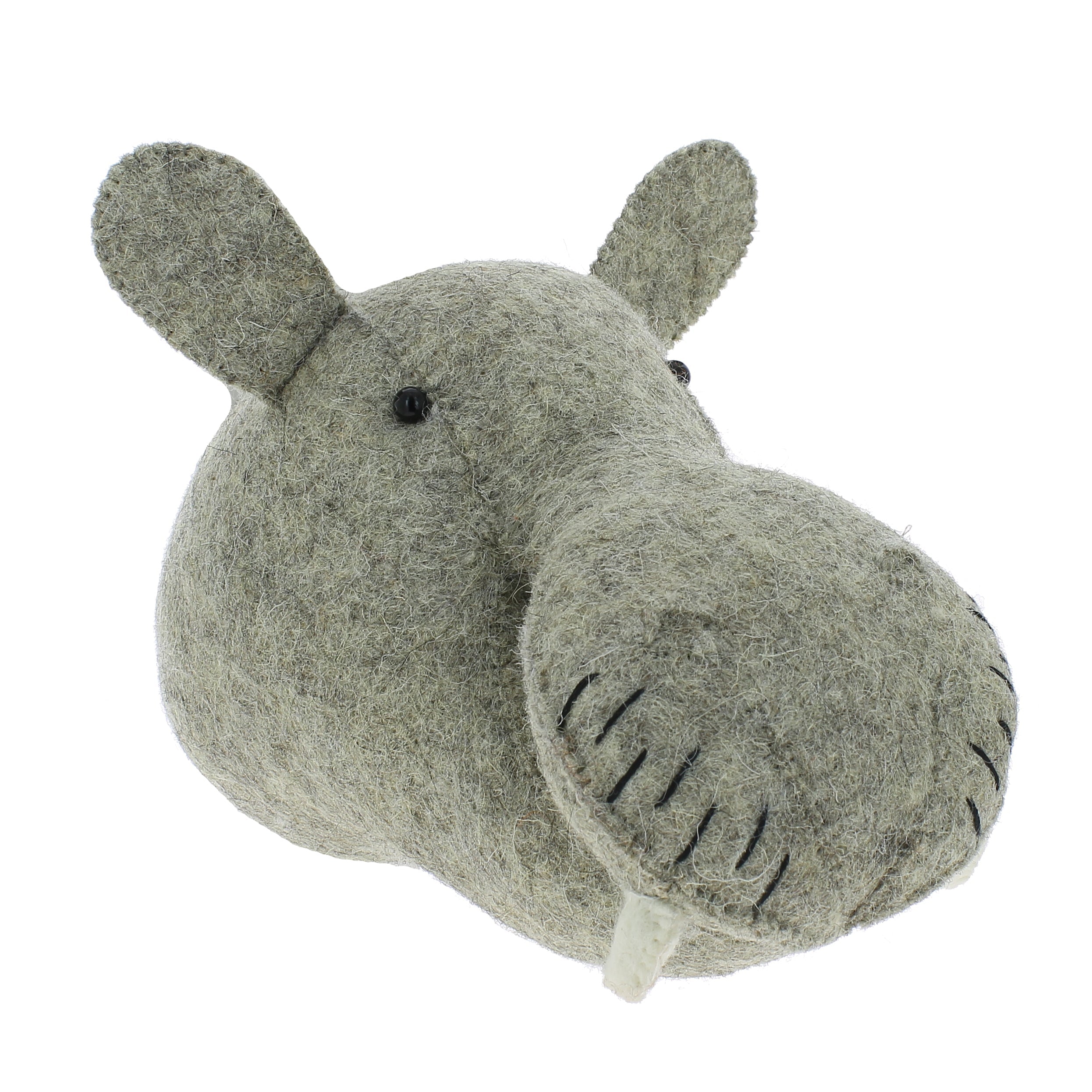 Dierenkop nijlpaard klein - Charly's