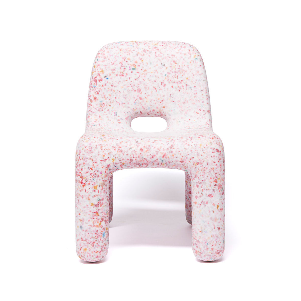 zijkant Charlie chair strawberry ecobirdy