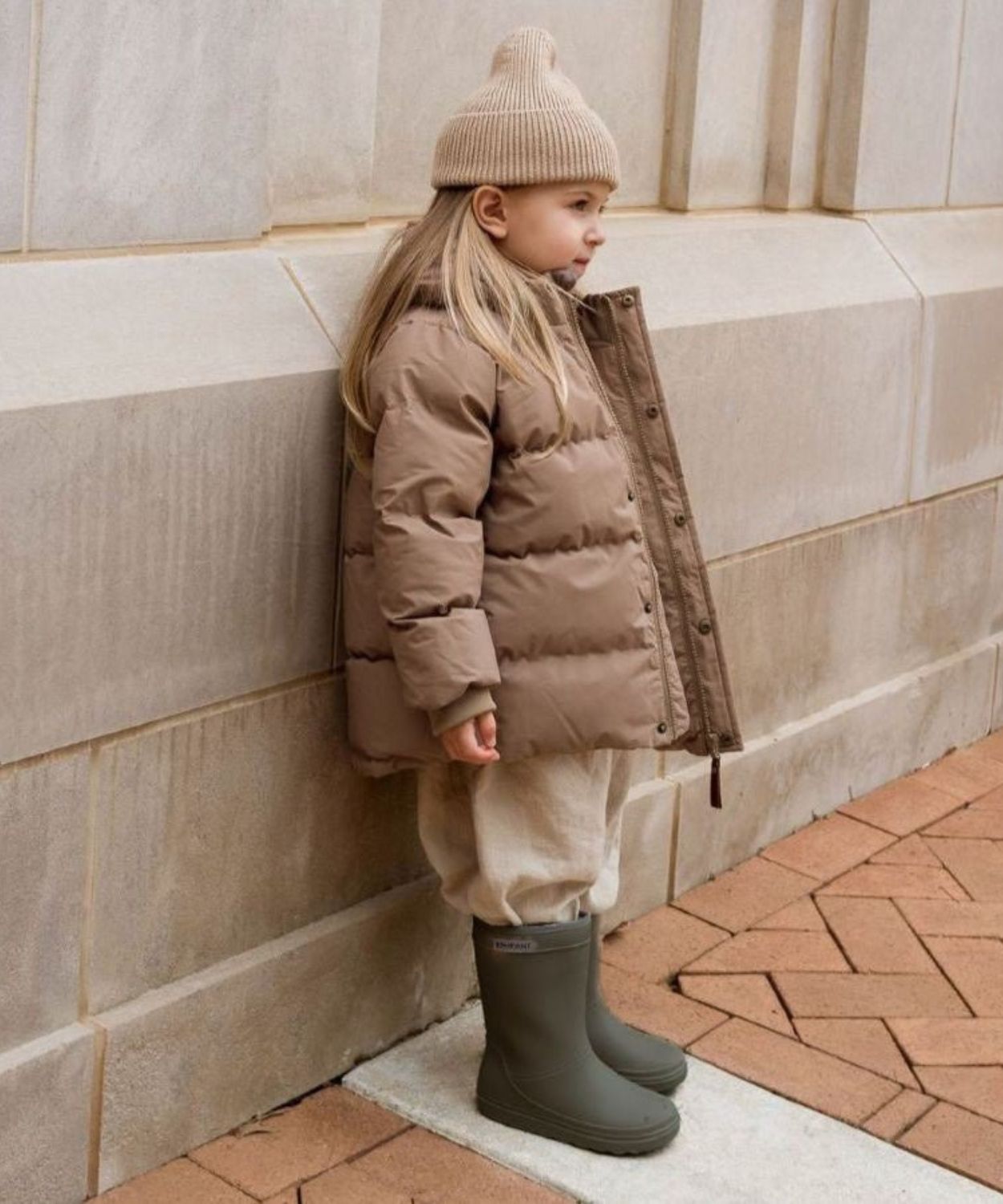 Bottes thermiques ivy green pour enfants et adultes