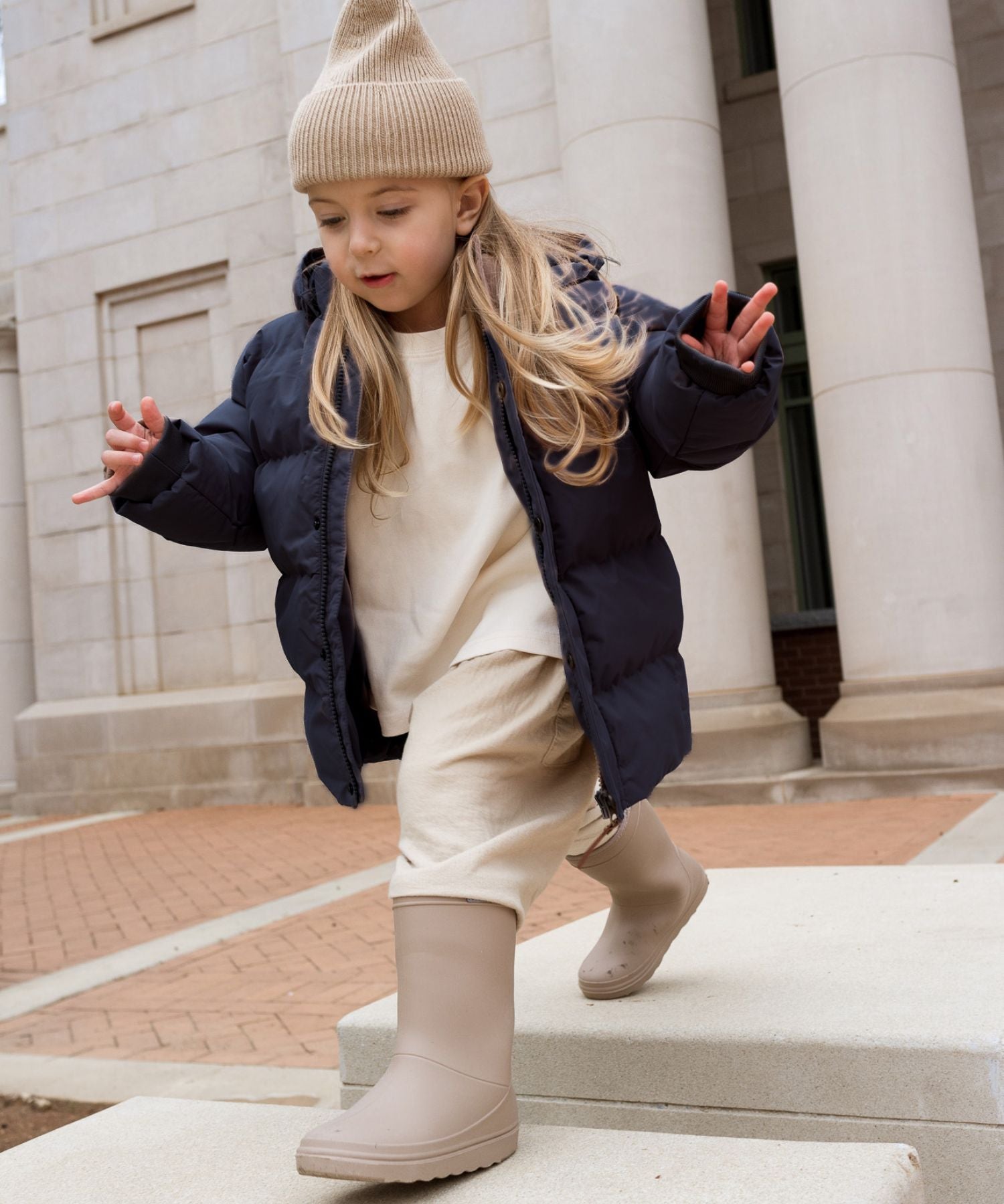 Manteau d'hiver enfant Parisian night