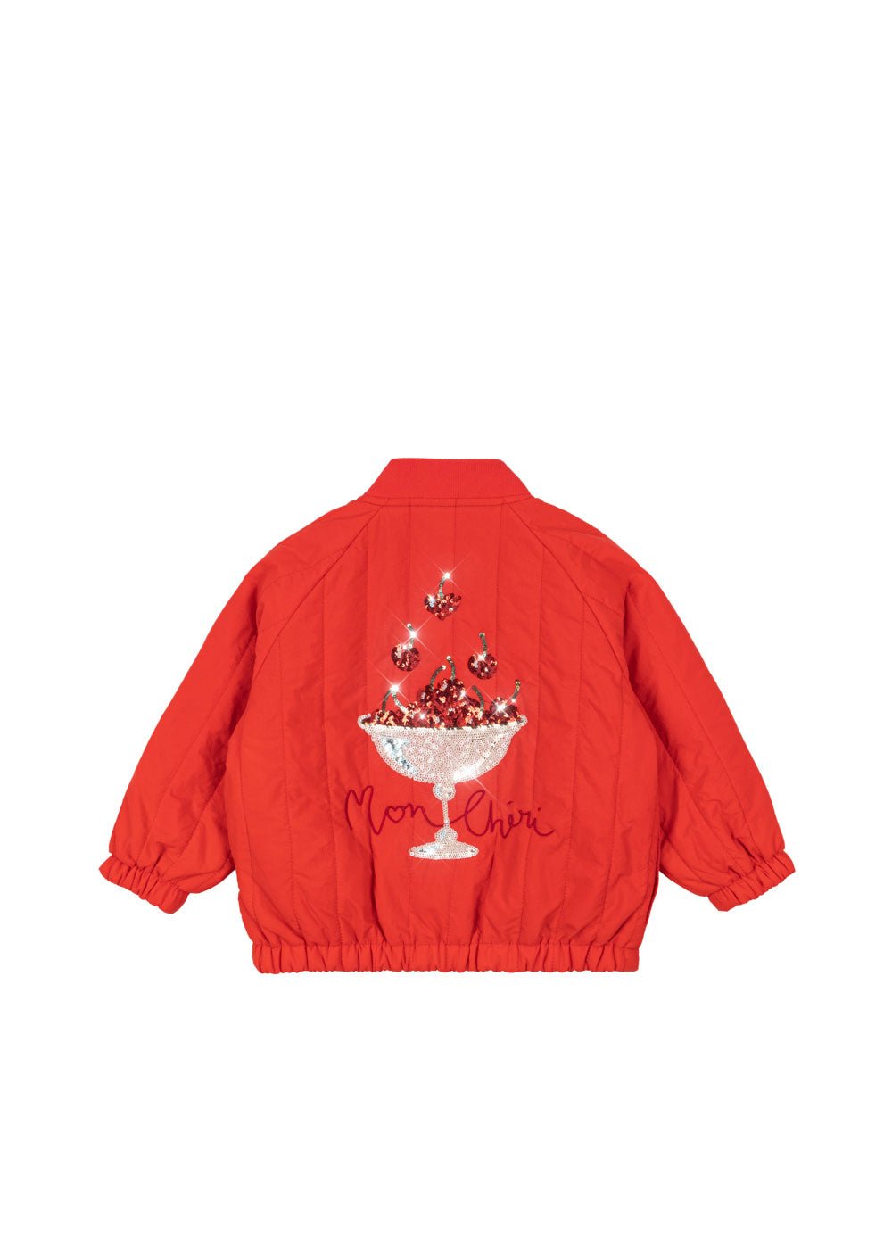 Juno bomber red fiery sequin - Charly's