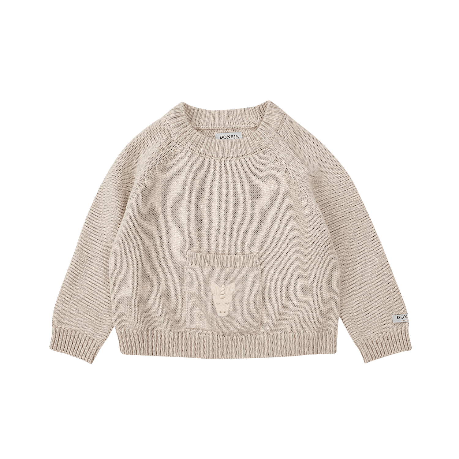 Loeke sweater unicorn sand - Charly's
