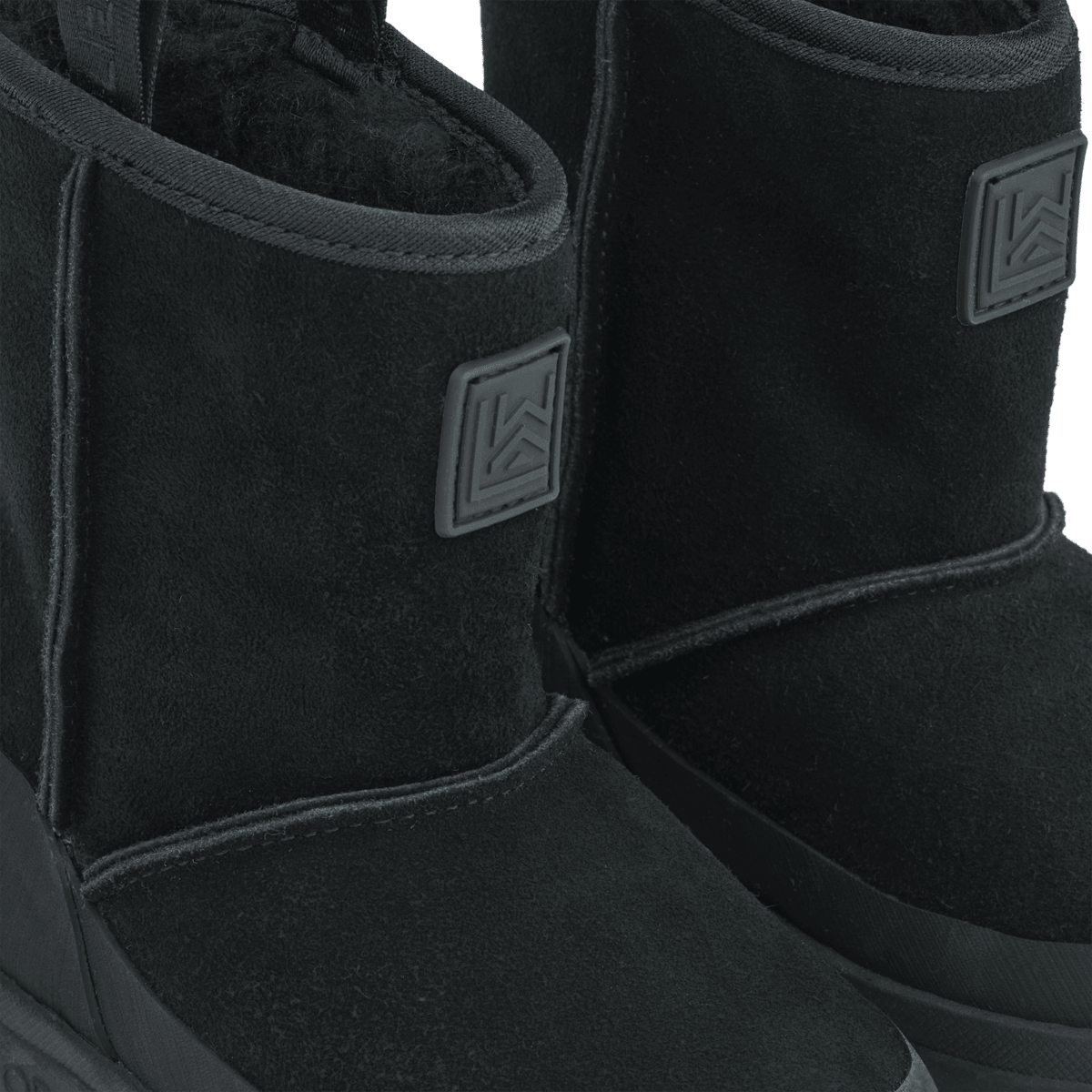 Mattie suede boot zwart - Charly's