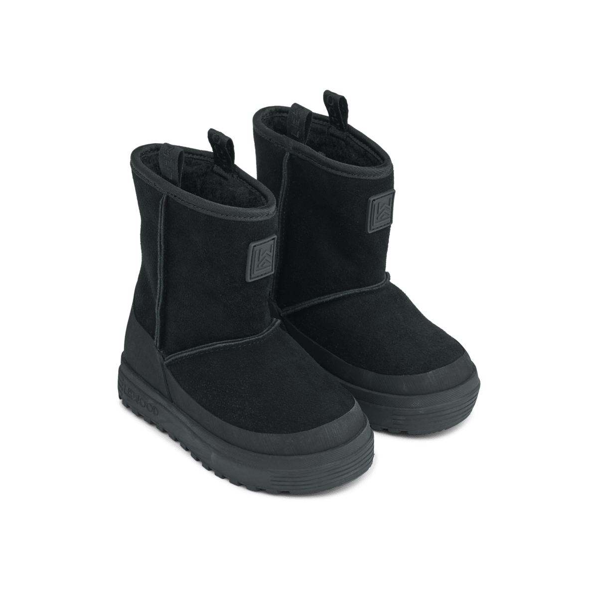 Mattie suede boot zwart - Charly's