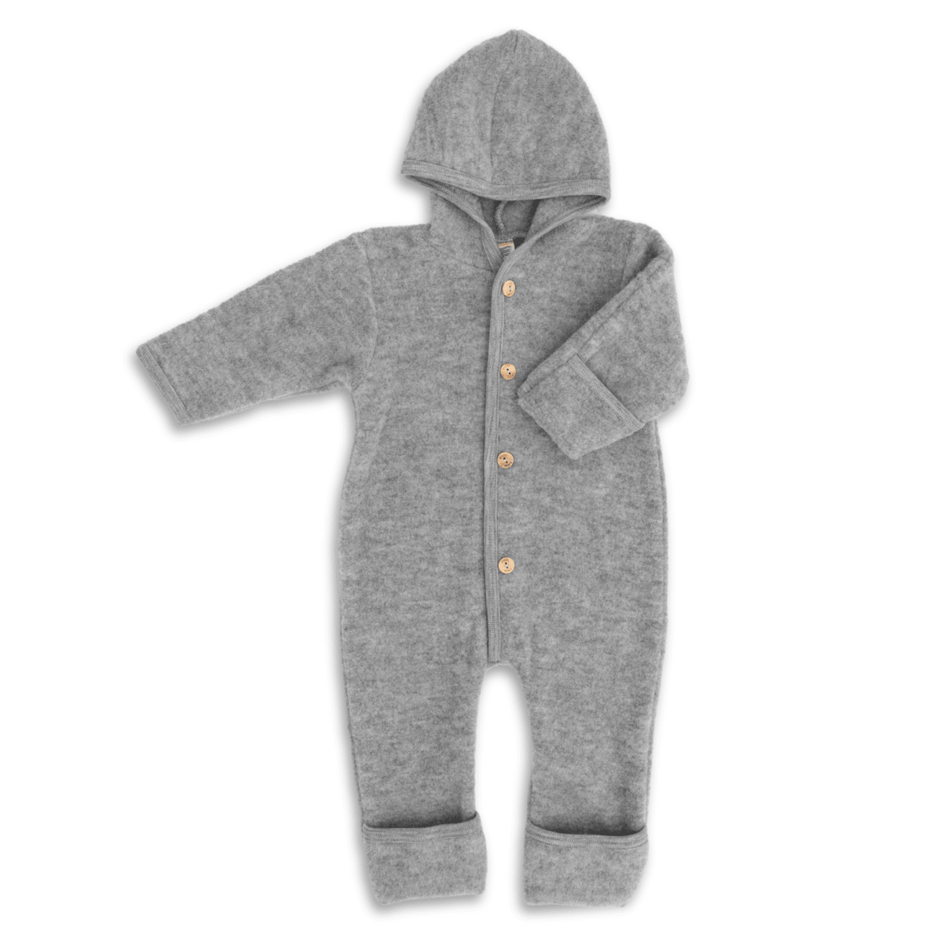 Overall wolfleece grijs - Charly's