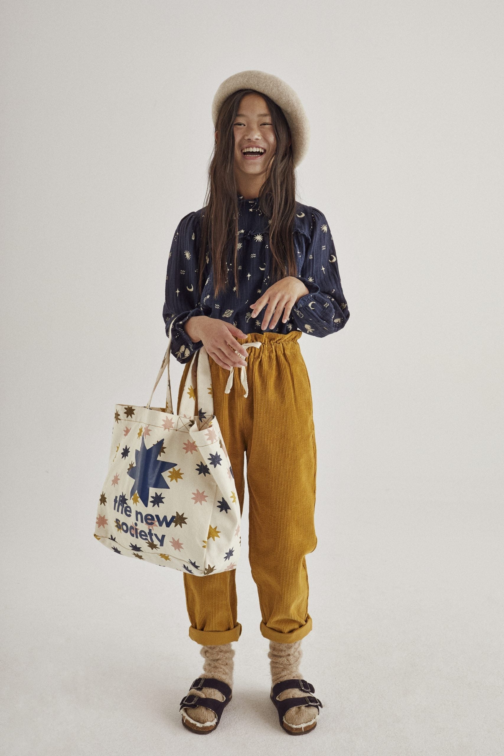PAOLA BLOUSE - COSMOS PRINT - Charly's