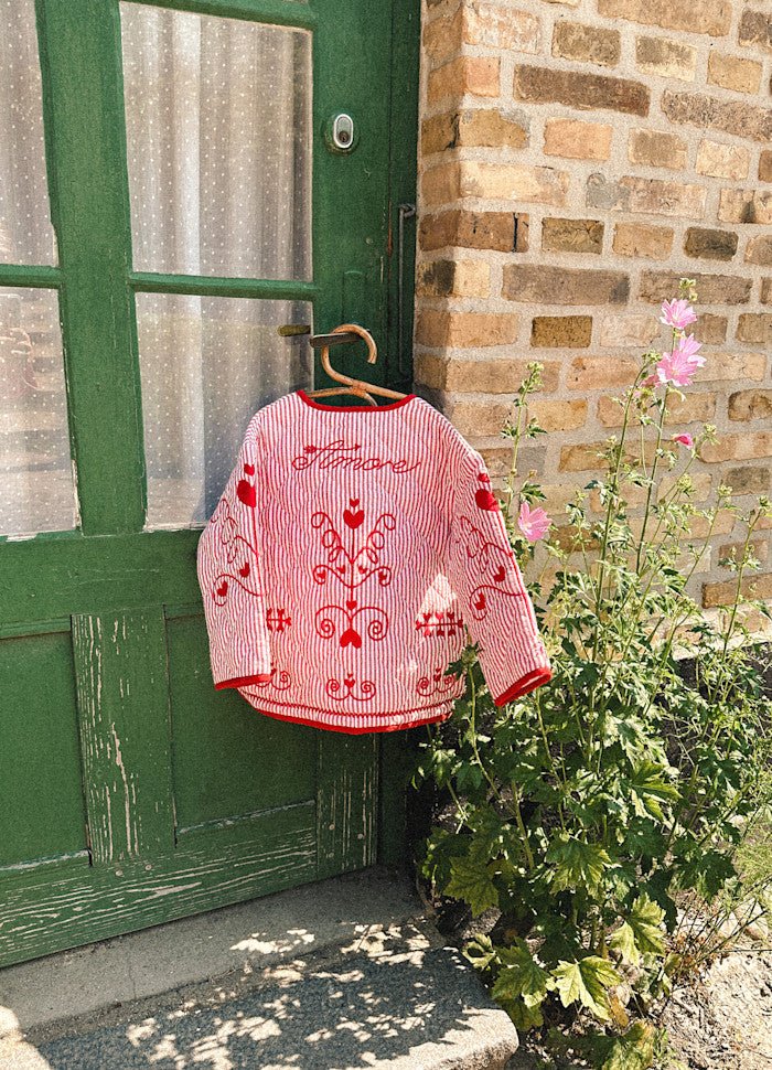 Penny MINI Jacket Red Stripes - Charly's