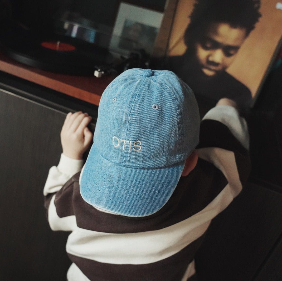 Petje gepersonaliseerd kids denim - Charly's