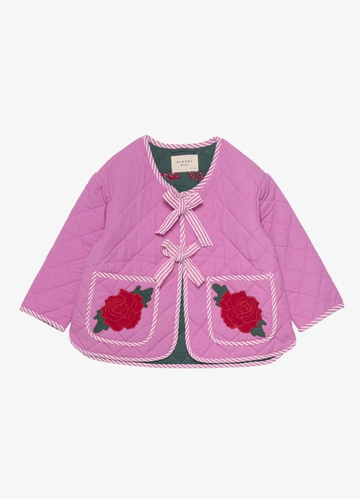 PRE - ORDER Penny mini jacket quilted cyclamen - Charly's