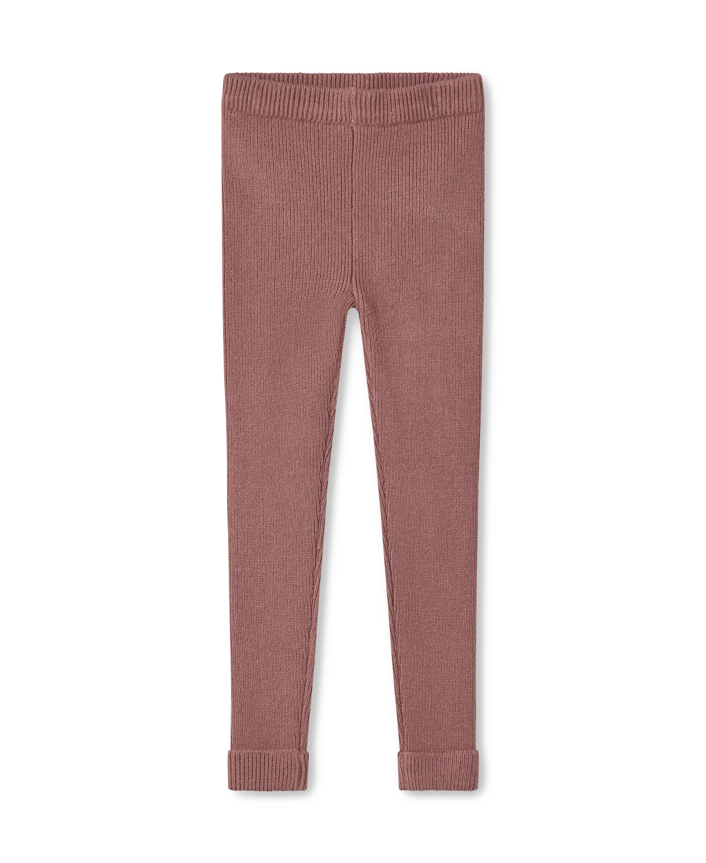 Rib legging ash rose - Charly's
