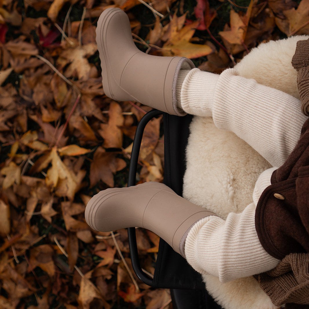 Rib legging sandshell - Charly's