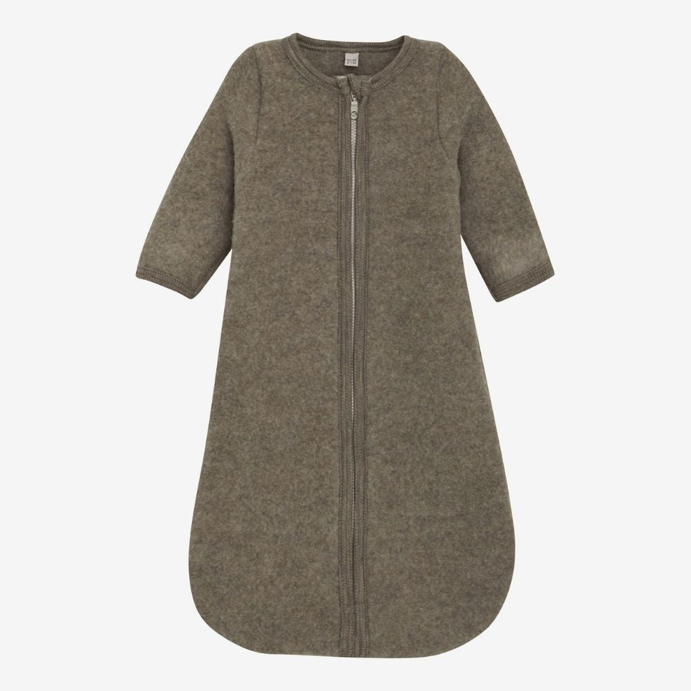 Slaapzak bruin merinowol 100% - Charly's