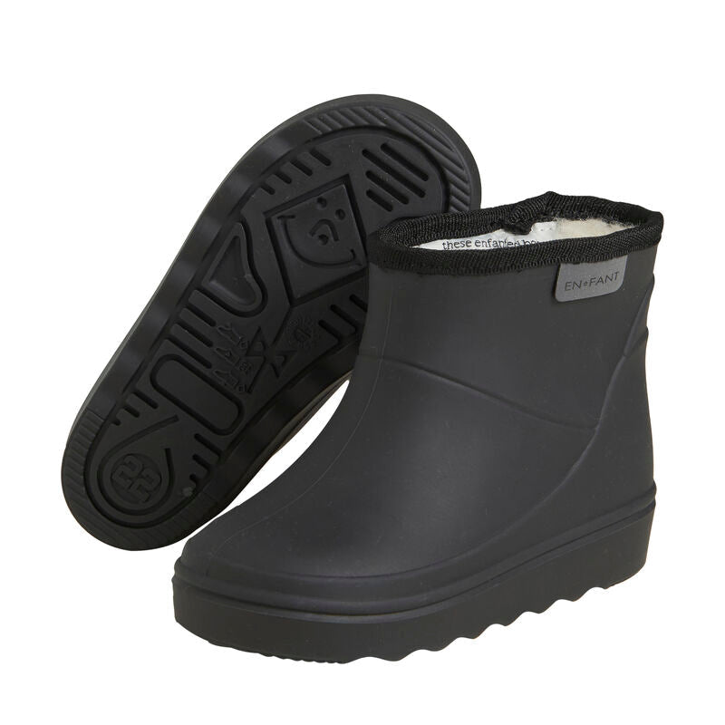 Thermoboots zwart kort - Charly's