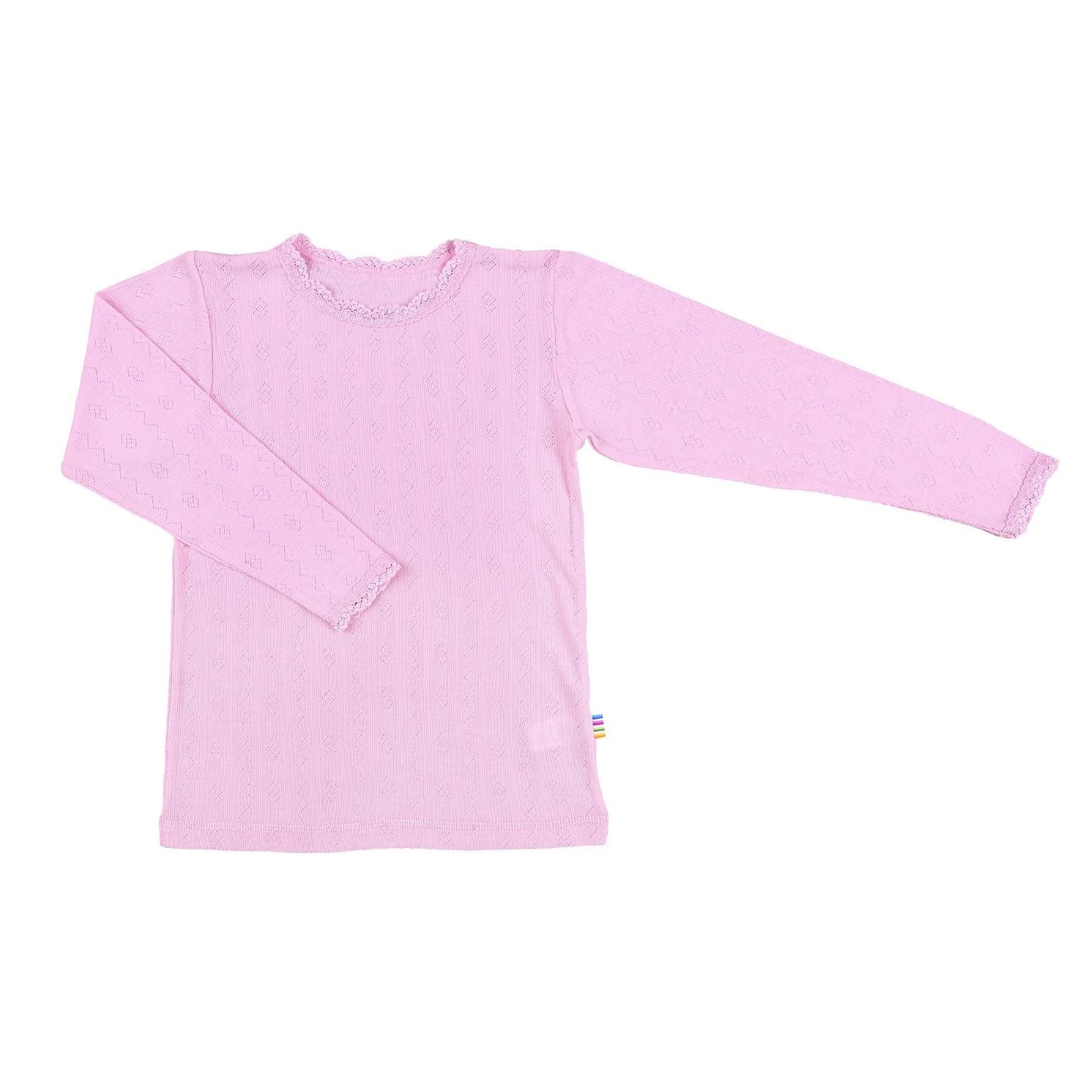 Tshirt pointelle rose - Charly's