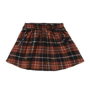 Sproet & Sprout Skirt flannel check