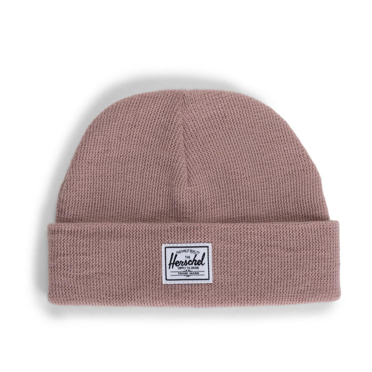 Beanie muts voor baby's in de kleur rose van Herschel.
