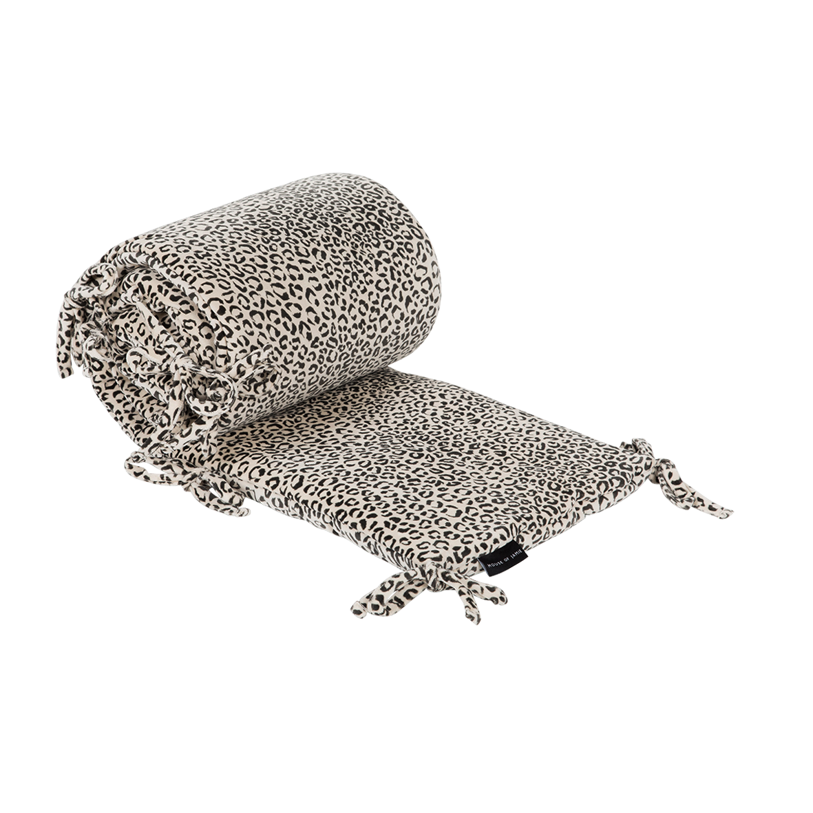 Bed bumper leopard patroon van het merk House of Jamie.
