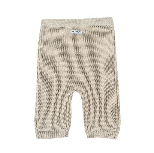 Wollen broek voor babys in de de kleur champagne van Donsje.