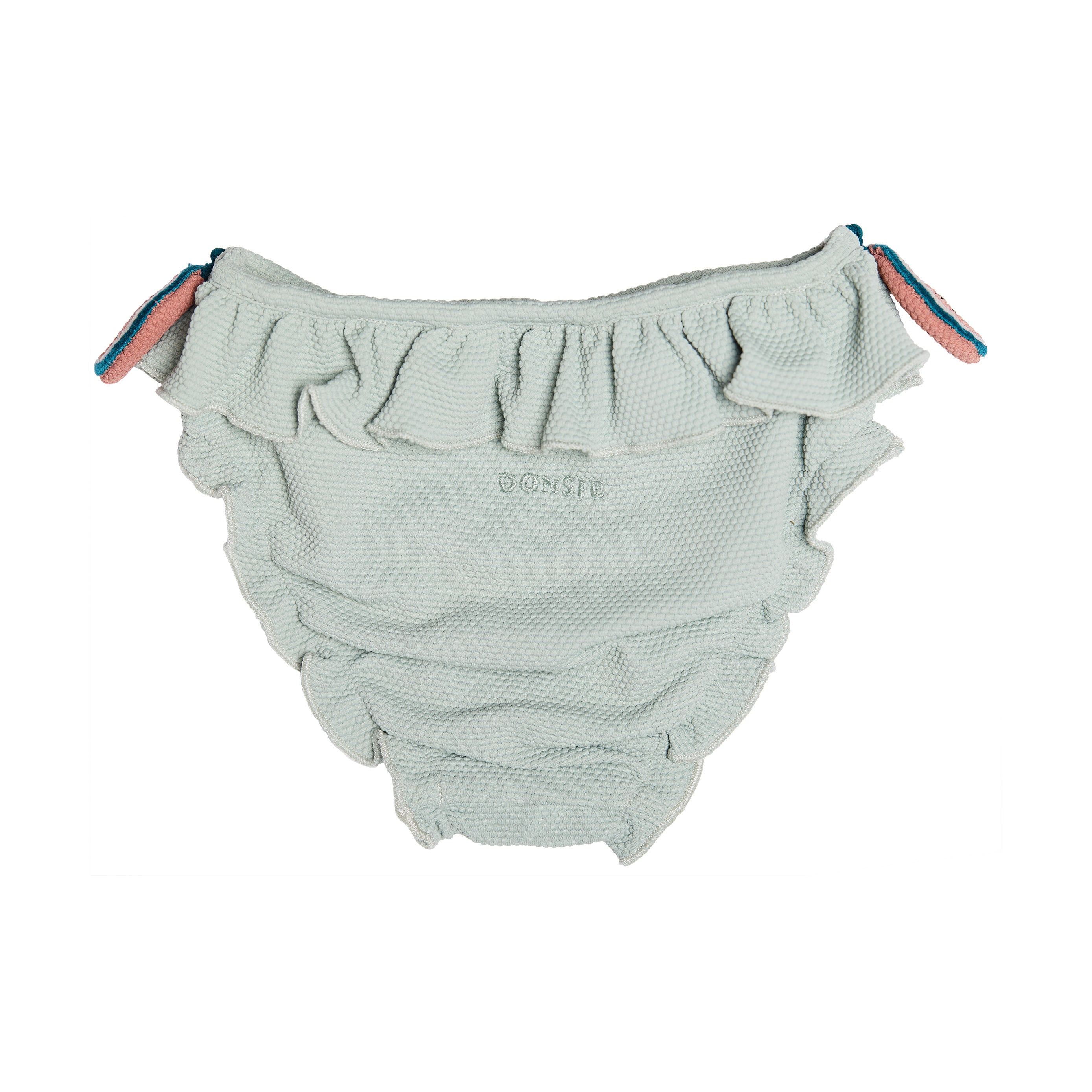 Bikini broek in de kleur blauw met watermeloen detail voor kinderen (meisjes) van Donsje.