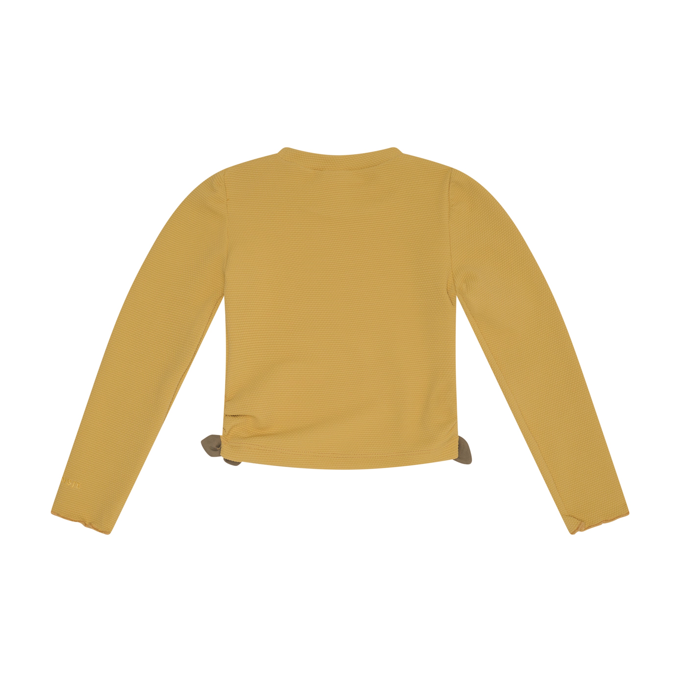 UV zwem bikini met broekje en shirt voor meisjes in de kleur geel van Donsje.