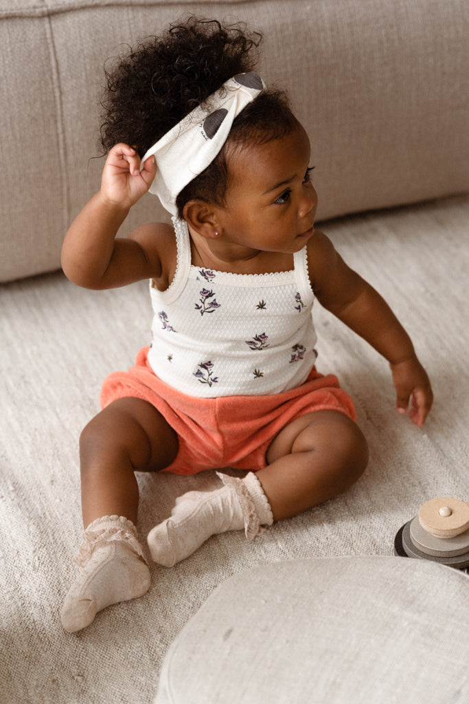 House of Jamie Headband Granite Dots