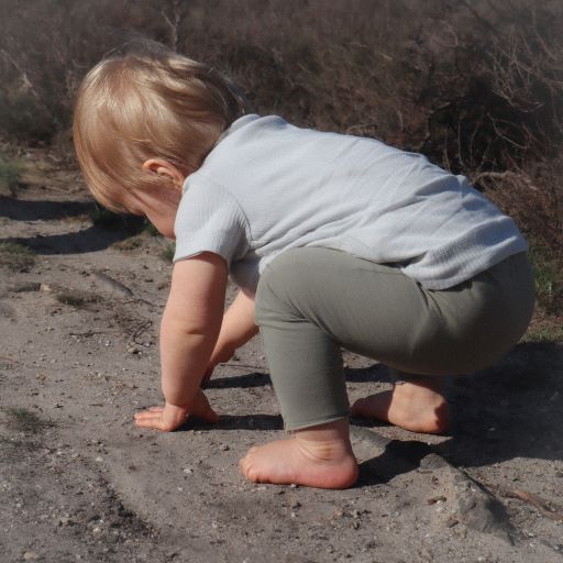 Legging dust in de kleur wild green van het merk Nixnut.