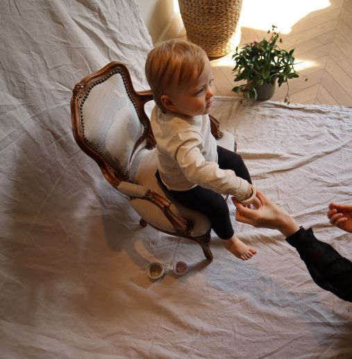 Legging voor baby's en kinderen in het zwart van Mar Mar Copenhagen.