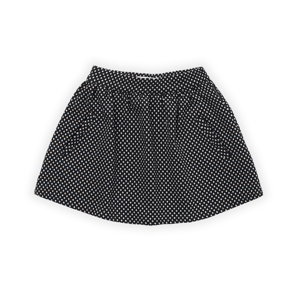 Sproet & Sprout Skirt festive dots | Black