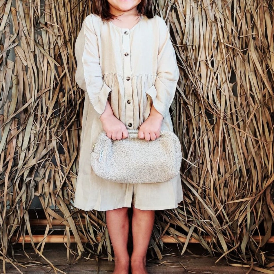 Studio NOOS Etui ecru teddy