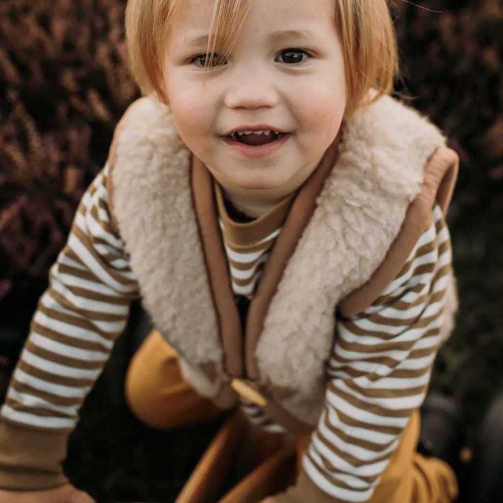 Bodywarmer junior beige - Charly's