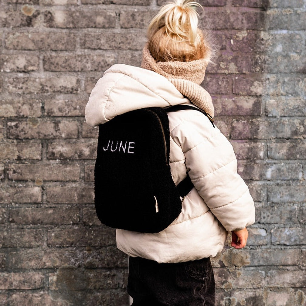 Studio NOOS Personalized rugzak zwart